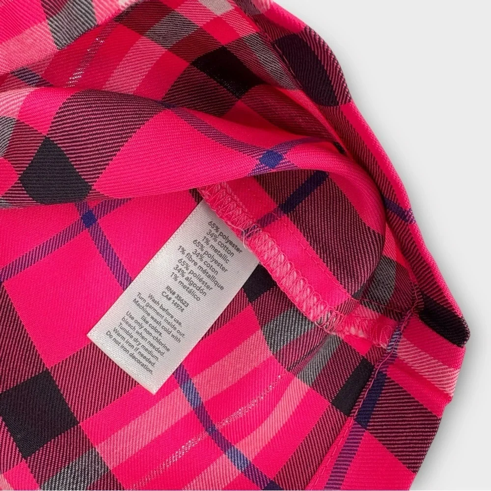Carter’s 2-Pc Bundle Pink Plaid Dress and Hooded Fleece Infant Girl SZ 6 Month
